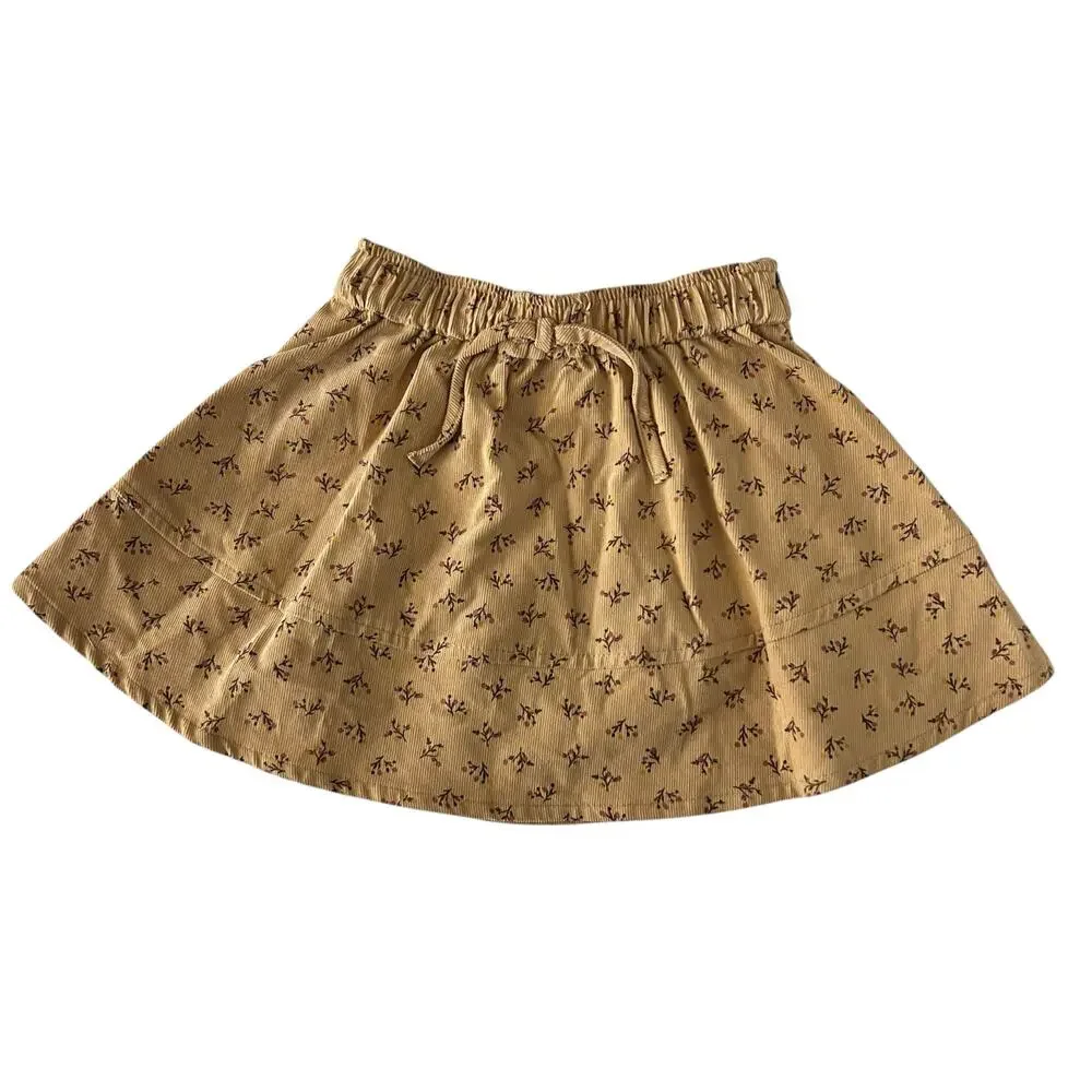 NEW Zara fall floral skirt